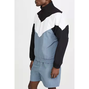 Conjuntos Cortos de Chaqueta Cortavientos Ligera para Hombre, Conjuntos Cortos de Chaqueta Cortavientos Cómodos para Hombre, Conjuntos Cortos de Chaqueta Cortavientos Fáciles de Usar para Hombre - Product Image 2