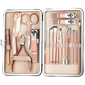 Top Selling <b>Manicure</b> Pedicure Set High Quality Custom Made Stainless Steel Lightweight <b>Manicure</b> <b>Kit</b> With Customized Packaging - Product Image 5
