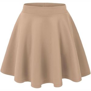 Falda Deportiva de Cintura Media para Mujer, con Bolsillos, para Tenis, Fitness, Diseño Recto, Ropa Deportiva de Verano, Poliéster/Algodón - Product Image 1