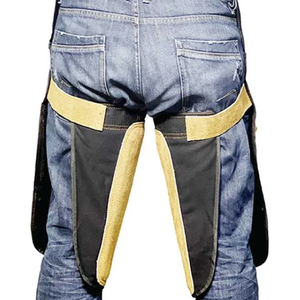 Premium Quality Leather Chaps for Horse Riding Western Style Professional Leather Chaps Elasticated Horse Riding Farrier Chaps - Product Image 5