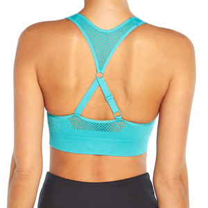 Sujetador Deportivo Resistente con Logotipo Frontal, Diseño Simple, Alta Sujeción, Absorbe el Sudor y Secado Rápido para Mujer - Product Image 2
