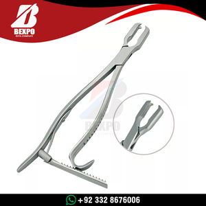 คีมจับกระดูกสำหรับศัลยกรรมกระดูกและข้อ Bexpo Medic Instrument ขนาด 13 ซม. ผลิตจากสแตนเลสสตีล พร้อมระบบล็อคแบบเร็ว ปรับแต่งได้ มาตรฐาน CE - Product Image 2