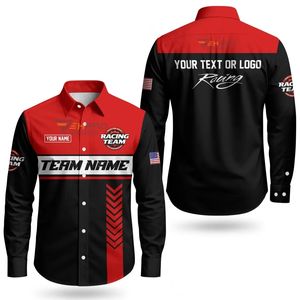 Chemises de course personnalisées de haute qualité, chemises boutonnées F1, chemises pour équipe de pit stop, fabricant de vêtements de sport automobile - Product Image 2