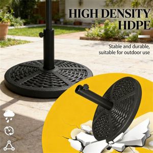 Base Nera per Ombrellone da Giardino - Solo Base, Senza Ombrello - Product Image 3