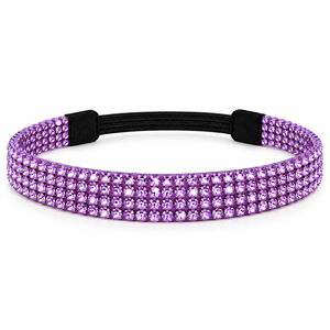 Accessoires de cheveux scintillants en strass extensibles pour femmes et filles, parfaits pour les fêtes, la danse et le cheerleading - Product Image 6