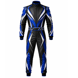 Men's Motorcycle Racing Suit Full Sleeve Sublimation Print Breathable <b>Leather</b> Black Yellow Gray All Seasons Guruna Guruna Z - Product Image 3