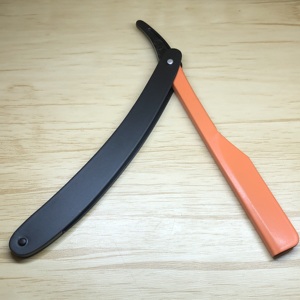 Manufacturer of Custom Logo Stainless Steel Barber Folding <b>Razor</b> for Face & Body Use Single Blade Lightweight 43g - Product Image 6