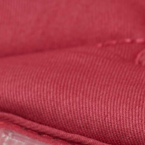 Tapis de selle matelassé rose avec fermeture Velcro et design solide pour l'équitation - Product Image 6