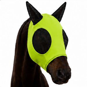 Máscara Antimoscas para Caballos de Alta Calidad con Protección UV y Malla Transpirable, Diseño de Última Generación, con Cubierta Visible para las Orejas, Ideal para Montar al Aire Libre - Product Image 4