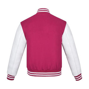 Veste technique Shell Varsity pour homme, mélange de nylon et de spandex, résistante à l'eau, style baseball, coupe-vent, performance - Product Image 3
