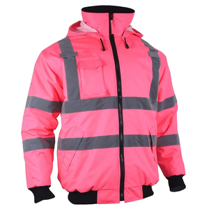 <b>Lightweight</b> Reflective <b>Jacket</b> for Men and Women High Visibility Outdoor Workwear - Product Image 4