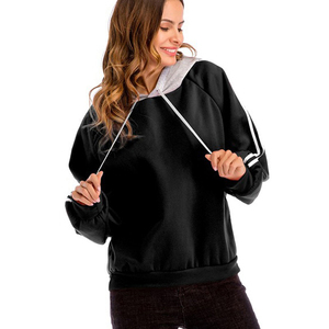 Fabricante OEM de Sudaderas con Capucha para Mujer, Sudadera de Algodón Terry, Pedidos al por Mayor, Marca Privada, Fábrica de Exportación para Minoristas - Product Image 2