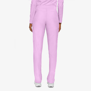 Uniformes Médicos de Hospital de Alta Calidad al por Mayor, Conjunto de Uniformes Quirúrgicos Personalizados, Lisos, para Mujer, Cintura Elástica, Múltiples Bolsillos, Corte Ajustado y Largo - Product Image 4