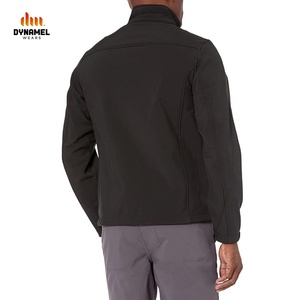 Oem Custom Logo Softshell Jacket Custom Design Winter <b>Work</b> Wear Men's Windproof Waterproof <b>Fleece</b> Lined Zip up Soft Shell Jacket - Product Image 2