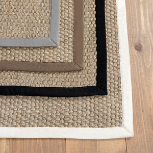 Tapis en jonc de mer fait main de style moderne, haute qualité, couleur et taille personnalisables pour décoration intérieure écologique, mobilier d'extérieur, emballé - Product Image 6