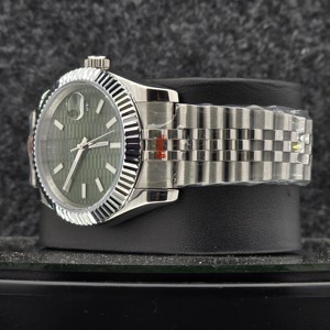 Montre-bracelet mécanique automatique de créateur pour homme, 41 mm, bracelet en acier inoxydable, cadran en verre saphir 16 mm, usage décontracté et professionnel, aiguilles - Product Image 5