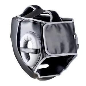 Protectores de Cabeza de Cuero PU de Primera Calidad, Diseño OEM, Lisos, para Boxeo, Taekwondo, Rugby, Ropa Deportiva, Estilo Clásico, Sparring - Product Image 3