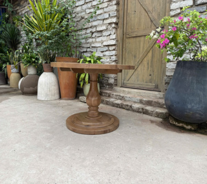 Rustic Brown Recycled Wood Oak <b>Table</b> Furniture for Home Use from VietNam Square Solid Wood Dining <b>Table</b>, <b>Walnut</b>, Pine - Product Image 6