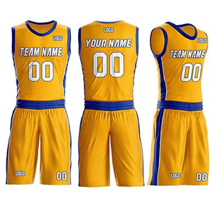 Custom Sublimation Basketball Uniform <b>Set</b> Breathable V Neck Team Training Jersey and Shorts Quick Dry Sportswear for Men - Product Image 6