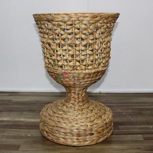 Artex Dong Thap Fábrica Trenzado Ratán Jarrón Vintage Rústico Decorativo Floreros para Casa de Campo Sala de estar y Boda Centros de Mesa - Product Image 4