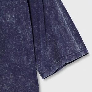 Camiseta de Manga Corta para Hombre, Talla Grande, Tie-Dye, Cuello Redondo, Informal, Tejida, de Alta Calidad, 100% Algodón, Diseño de Color Sólido - Product Image 2