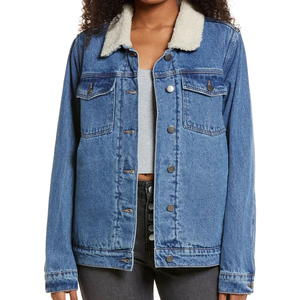 High Quality Casual Wear <b>Women</b> Denim <b>Jacket</b> Wholesale Price Custom Design And Colors <b>Women</b> Denim <b>Jackets</b> Wholesale 2026 - Product Image 5