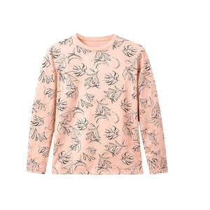 เสื้อยืดแขนยาวคอลเลคชั่นใหม่ ผ้าฝ้าย 100% สวมใส่สบาย เสื้อยืดผู้หญิงคอกลมทรงเข้ารูปลำลอง เสื้อยืดผู้ชายพิมพ์ลายออกแบบเองได้ - Product Image 1