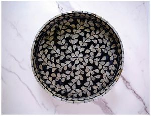 Luxury Inspired Mother Of Pearl Trays Designed For Elegant Living Dining And <b>Vanity</b> Decor Use - Product Image 6