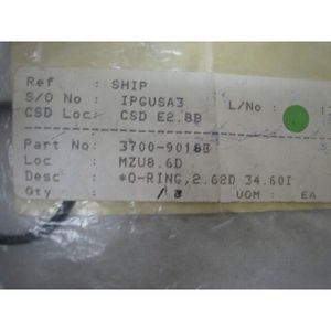Amat 3700-90183 Oring BS126อุปกรณ์เซมิคอนดักเตอร์และชิ้นส่วนดั้งเดิมระดับโลกที่34-591DX2.62เชื่อถือที่ - Product Image 1