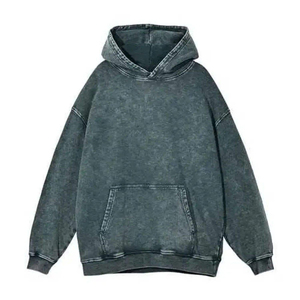 เสื้อฮู้ดดี้ผ้าฟลีซโพลีเอสเตอร์/คอตตอนเนื้อหนา 280 กรัม พรีเมียม ทรงปกติ สวมใส่สบาย เหมาะสำหรับฤดูหนาว สไตล์สตรีทแวร์ มีกระเป๋า บริการ OEM - Product Image 4