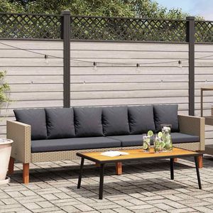 Canapé de jardin beige pour l'extérieur - Product Image 1