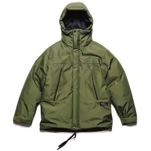 Chaqueta de invierno para hombre de alta calidad, a prueba de viento, con cuello alto, transpirable, tipo puffer, hecha 100% de poliéster/algodón. - Product Image 1