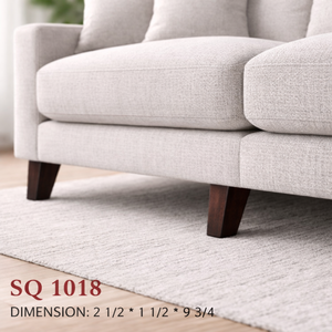 Pieds de canapé en bois coniques et fins de qualité supérieure, pièces de rechange pour meubles en bois de haute qualité pour canapé, fauteuil, armoire - Product Image 6
