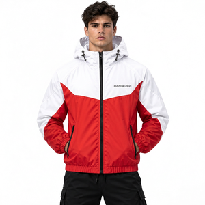 Chaqueta Cortavientos Ligera y Sostenible Personalizada, Chaqueta Urbana Informal con Logotipo, de Poliéster y Algodón Ecológicos - Product Image 6