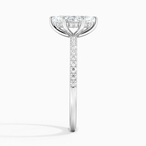 Bague BOJ 084 en argent 925, coupe marquise, sertie de diamants solitaires, 2 carats, couleur D, VVS1, moissanite certifiée GRA, prix bas, en solde - Product Image 3