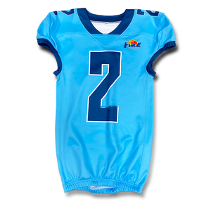 Four Way Stretch American Football Wear Team Uniform Sublimation American Football Jersey OEM ODM Custom Logo - Product Image 1