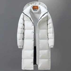 New Winter <b>Men</b> <b>Long</b> <b>Puffer</b> Jackets Hooded Casual Duck Down <b>Coats</b> Quality Male Outdoor Windproof Warm Winter Parkas <b>Mens</b> Clothing - Product Image 1