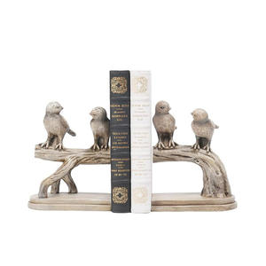 Ensemble de supports de livres décoratifs en métal aluminium pour un style d'étagère moderne - Product Image 5