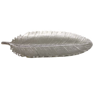 Classic Design Aluminum Leaf <b>Tray</b> Eco-Friendly Solid Durable <b>Tray</b> for Household Restaurant Tableware - Product Image 6