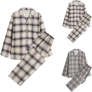 Hot sale <b>mens</b> cotton flannel sleepwear <b>short</b> sleeve <b>pajama</b> <b>sets</b> 100 percent combed cotton - Product Image 1