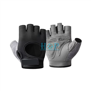 Gants de musculation personnalisés avec logo pour hommes et femmes, pour la salle de sport, la musculation et le fitness, couleur unie - Product Image 1