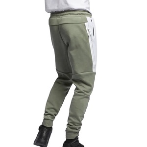 Custom Wholesale Canvas Mens Casual Mid Waist Straight <b>Jogger</b> Pants <b>Slim</b> Fit Sweatpants Tapered Lightweight with Pocket - Product Image 2