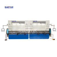 Prensa Plegadora Hidráulica CNC de Chapa Metálica Suntay SPB(SVP)170T3200 6+1, Servo Principal, Tandem, Bien Recibida