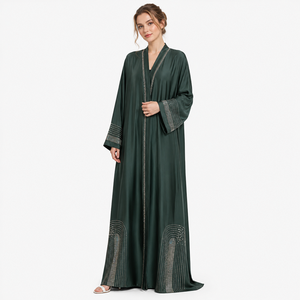 Abaya Casual Emerald Grace, Abaya Royal Stripe, Abaya Noor Open, Abaya Elite Kaftan, Abaya Grace Line - Product Image 6