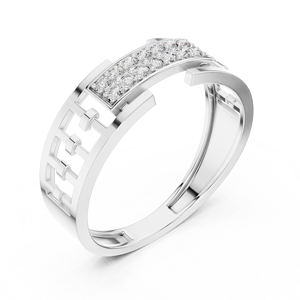 Anillo de Sello de Lujo para Mujer con Diamante Cultivado en Laboratorio, Certificado IGI, Joyería Fina, Moderno, Regalo para Aniversario, Compromiso, Boda o Fiesta - Product Image 2