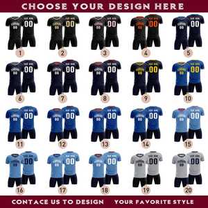 Custom <b>Red</b> White Soccer Jersey Shorts Set Sublimation Print Breathable Polyester Unisex Team Uniform Needle Detection - Product Image 4