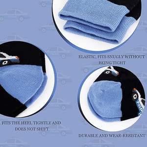 Chaussettes décontractées pour hommes en Spandex/Nylon, haute qualité, invisibles, tissées, respirantes, résistantes aux déchirures, pour le sport - Vente en gros usine - Product Image 5