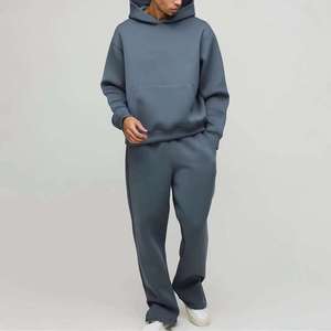 Men Premium <b>Oversized</b> Printed Breathable Lightweight Fleece <b>Hoodie</b> and Jogger Tracksuit Set - Product Image 1