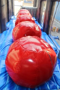 Ngoài trời thư bị trả lại trò chơi Khóa học trở ngại bóng quét sạch thể thao trò chơi tương tác thương mại Inflatable bóng lớn quét sạch trò chơi thể thao - Product Image 2