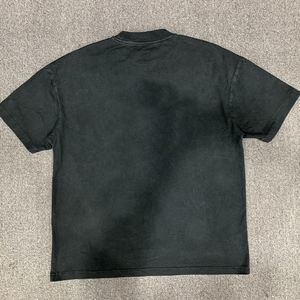 T-shirt à épaules tombantes en coton biologique 100% lourd (270 grammes), lavé à l'acide, personnalisable avec votre propre logo de marque, t-shirt surdimensionné - Product Image 2
